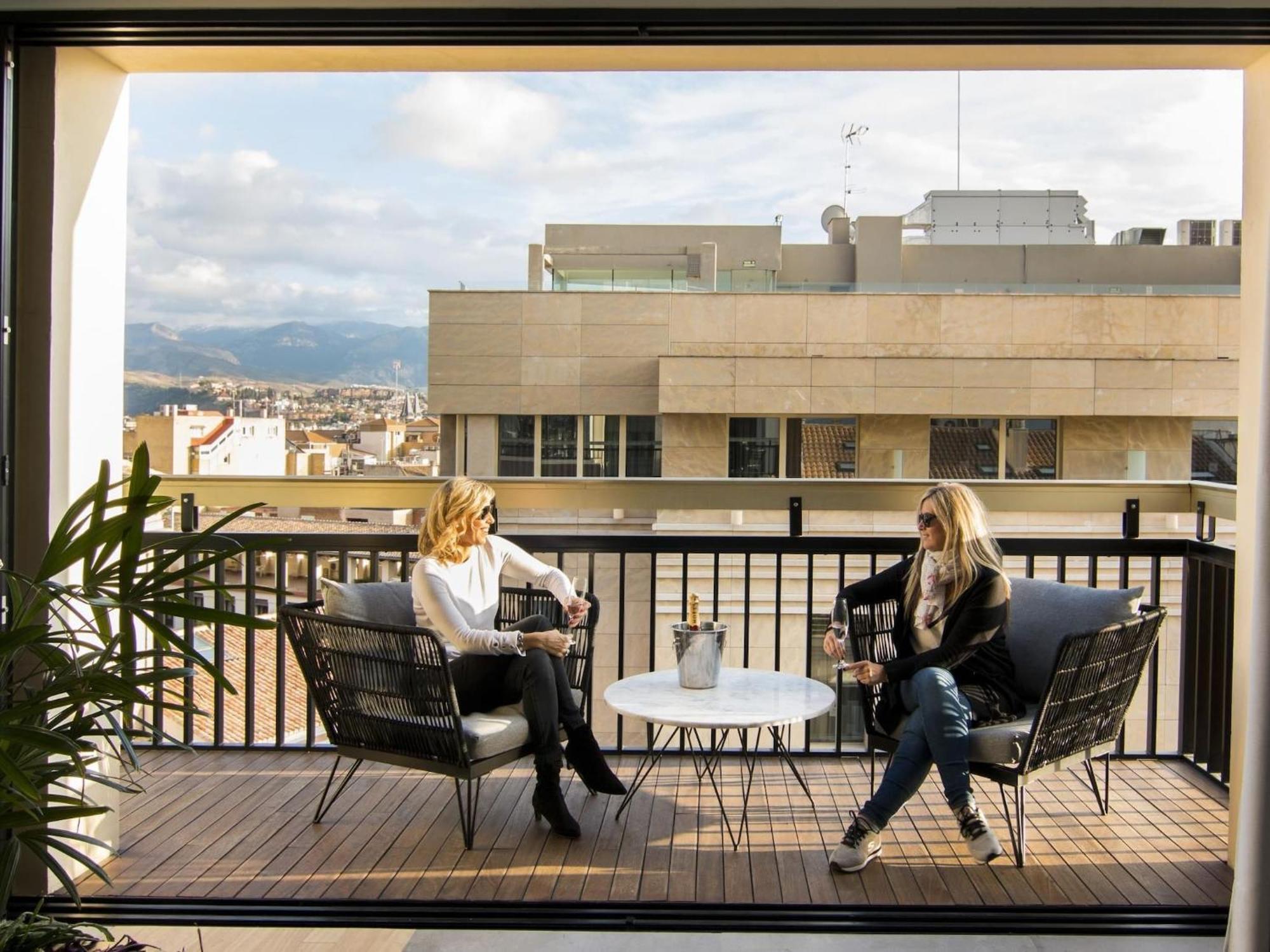 Ferienwohnung Luxury Alhambra Penthouse Collection Granada Exterior foto