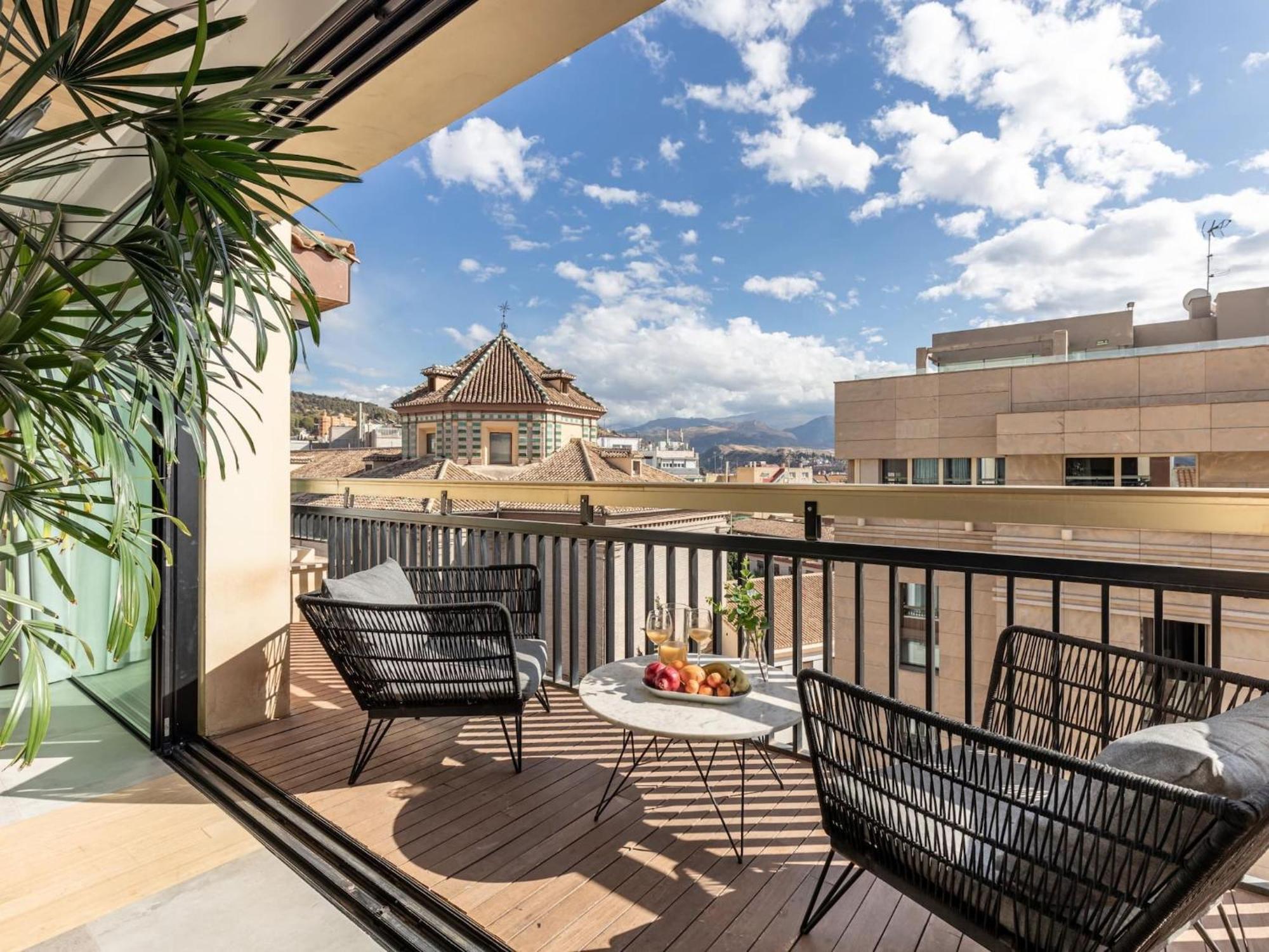 Ferienwohnung Luxury Alhambra Penthouse Collection Granada Exterior foto