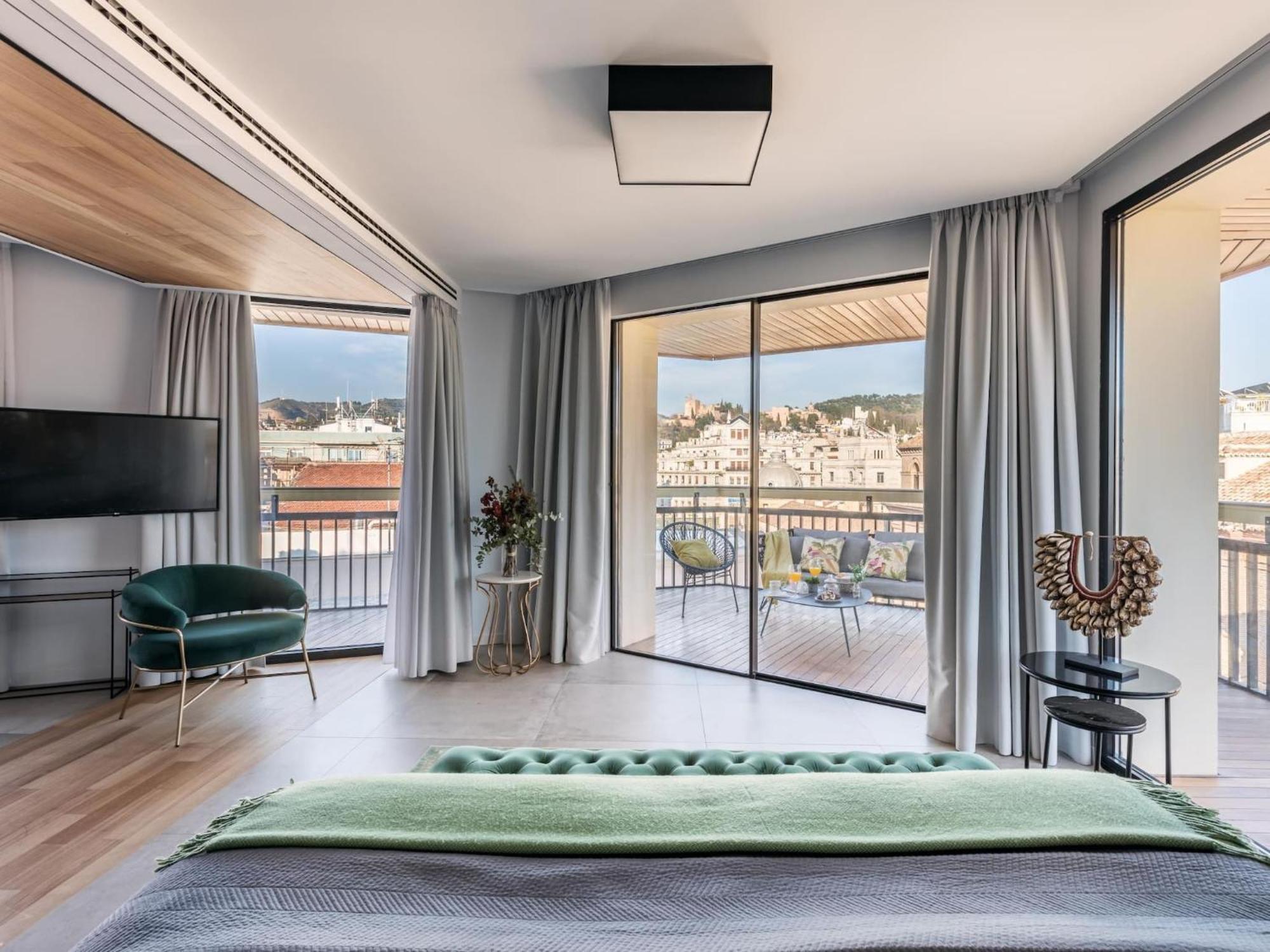 Ferienwohnung Luxury Alhambra Penthouse Collection Granada Exterior foto