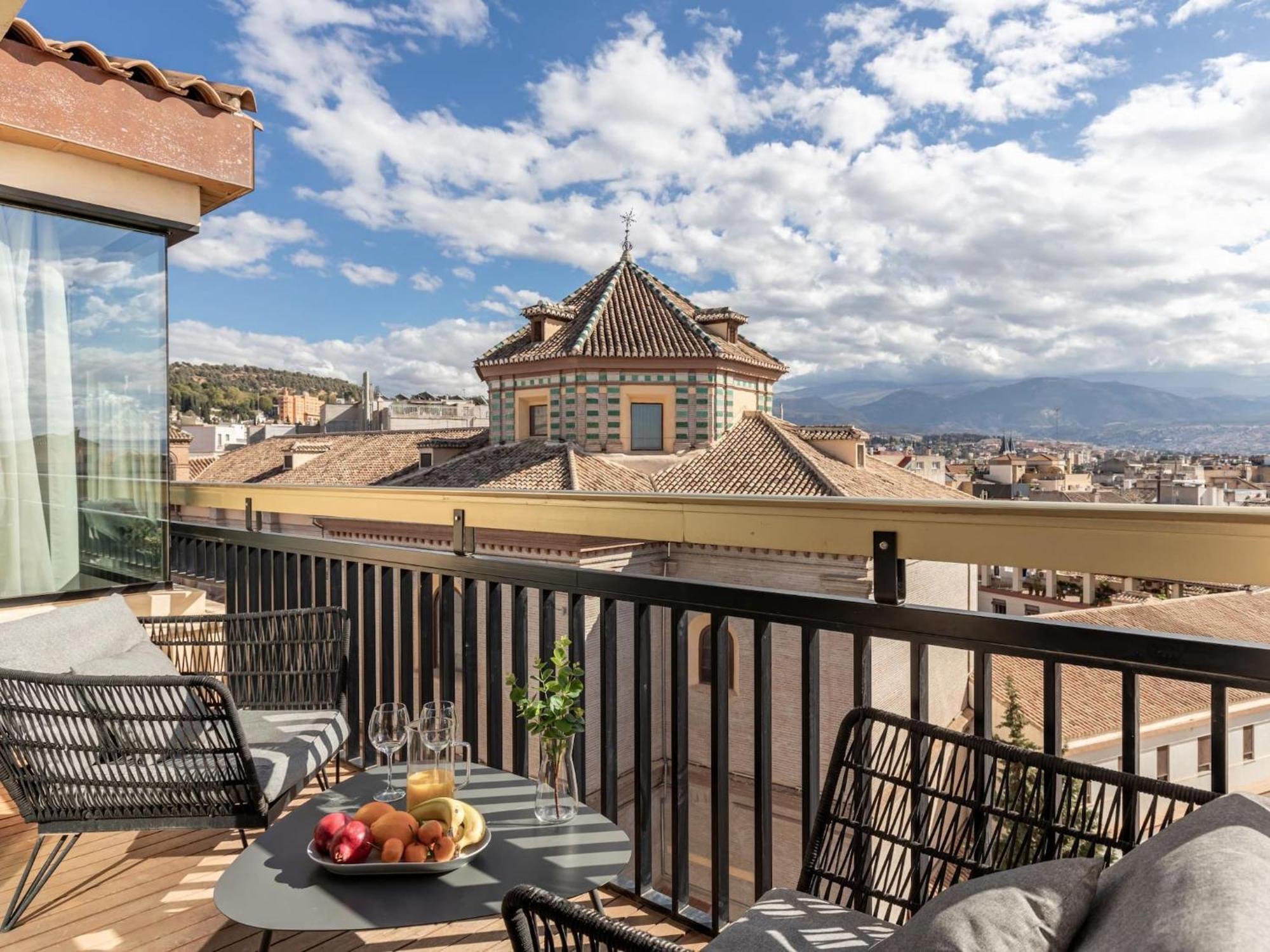 Ferienwohnung Luxury Alhambra Penthouse Collection Granada Exterior foto