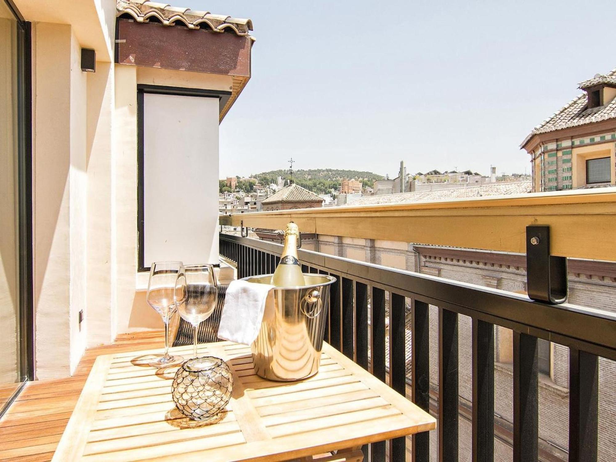 Ferienwohnung Luxury Alhambra Penthouse Collection Granada Exterior foto