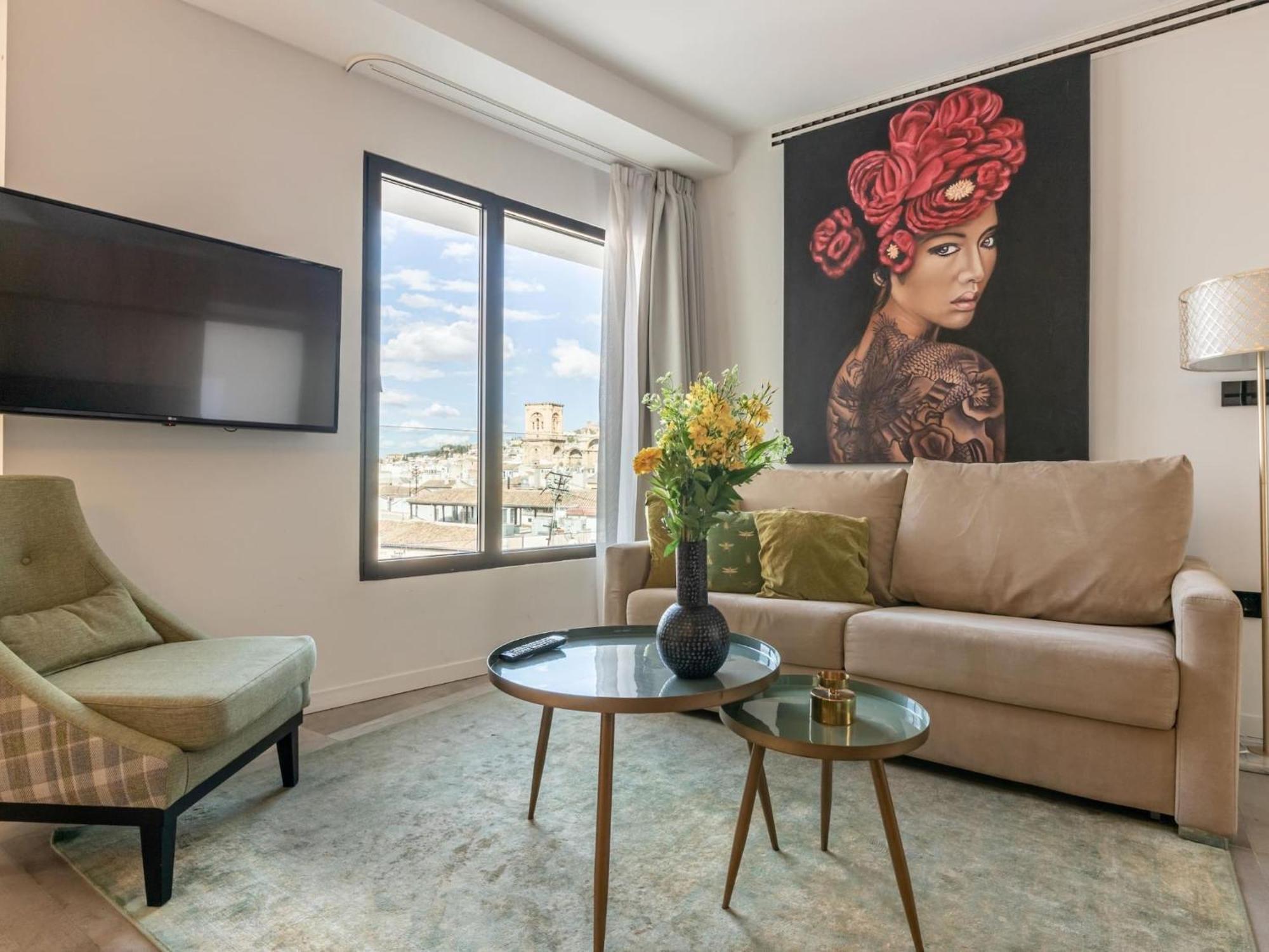 Ferienwohnung Luxury Alhambra Penthouse Collection Granada Exterior foto